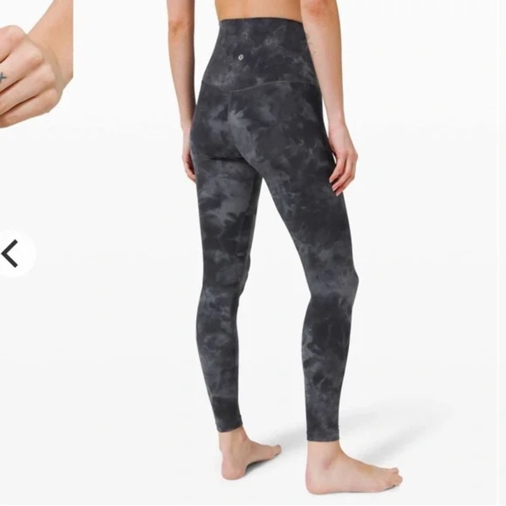 Lululemon Align HR Pant 28” Size 6 Diamond Dye Pitch Grey Graphite